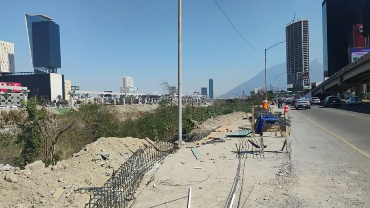 vialidades; monterrey; construccion; riosantacatarina; carrilexpres; nuevoleon