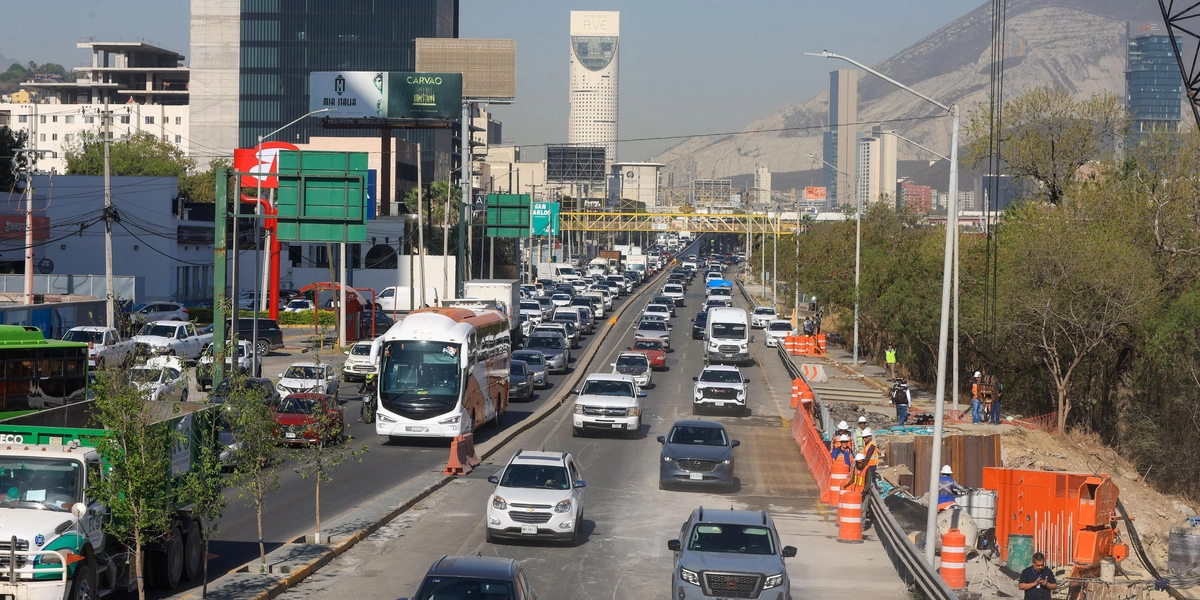 vialidades; monterrey; construccion; riosantacatarina; carrilexpres; nuevoleon